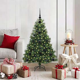 vidaXL Artificial Tree 120cm 150 LEDs