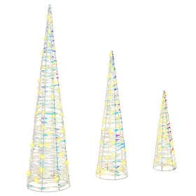 vidaXL Artificial Tree Warm White 80cm 90 LEDs