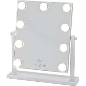 re. 9 LED Hollywood sminkespeil