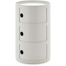 Kartell Componibili New Big Storage With 3 Compartments White 492303