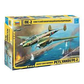 Zvezda 1/72 Soviet Dive Bomber Petlyakov PE-2