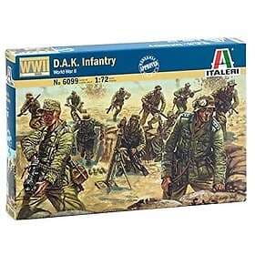 Italeri 1/72 German Africa Corps (D.A.K) Infantry WWII