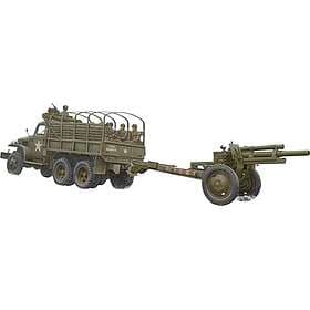 I Love Kt 1/35 USA CCKW-352 Machne Gun Turret Verson wth M2A1 105mm Howtzer