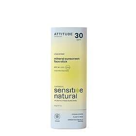 Attitude Sensitive Natural Mineral Sunscreen Face Stick SPF30 20g
