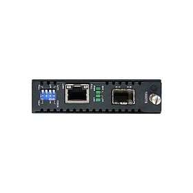 StarTech Gigabit Ethernet Fiber Media Converter with Open SFP Slot