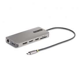 StarTech USB-C Triple-Monitor Multiport Adapter - Triple 4K - 100W 154B-USBC-MUL