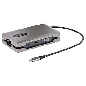 StarTech USB-C Multiport Adapter - HDMI VGA - 100W PD