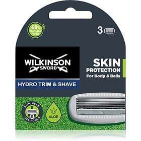 Wilkinson Sword Hydro Trim & Shave Skin Protection For Body and Balls Replacemen