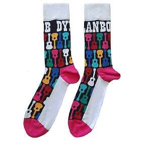 BOB Dylan Guitar Pattern Ankle Socks