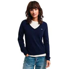 Gant Extrafine Lambswool V-Neck Cardigan (Women's)