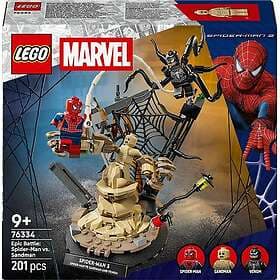 LEGO Marvel 76334 Epic Battle: Spider-Man vs. Sandman