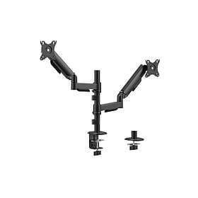 Gembird MA-DA2P-02 Adjustable desk 2-display mounting arm 17"-32"