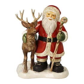 Goebel Årstomte 2025 Santa & the King of the Woods 24,5cm