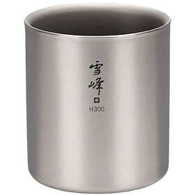 Snow Peak Titanium Double Wall H300 Stacking Mug