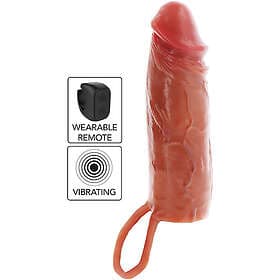 Toy Joy Get Real Hydrated Skin Vibr. Penis Sleeve 16cm
