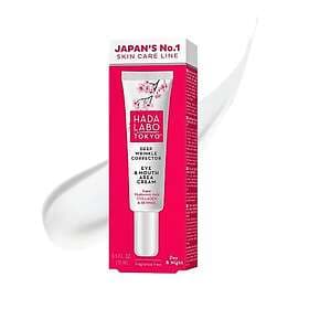 Hada Labo Tokyo Deep Wrinkle Corrector Eye & Mouth Area Cream 15ml