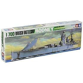 Tamiya 1/700 British Rodney Battleship