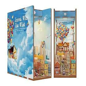 Tonecheer DIY Book Nook Kit (Travel with The Wind)