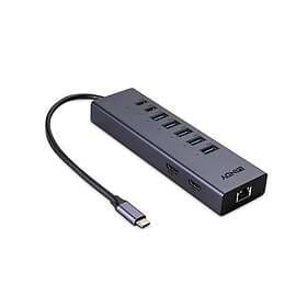 Lindy DST-Mini Duo Docking Station with 2 x HDMI, 1GbE, 100W Power Delivery