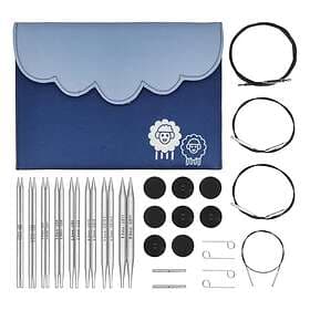 KnitPro Nova Metal Deluxe Interchangeable Circular Needle Set