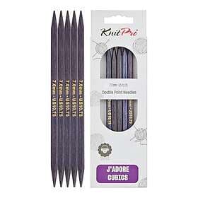 KnitPro J'Adore Cubics Double Pointed Needles 20cm 7.00mm