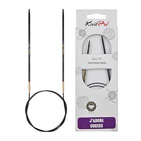 KnitPro J’Adore Cubics Fixed Circular Needles 100cm 3.25mm