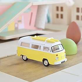 Norev 1/43 VOLKSWAGEN Combi T2b Camper Van 1973 Yellow Jet-car