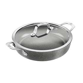 Ballarini Salina Ceramic Granit Sauté Pan with Glass Lid 28cm