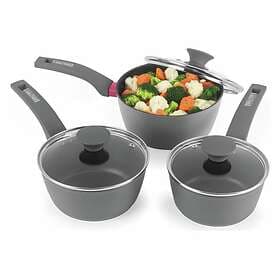 Salter Megastone Optimum Pan Set 3 pcs