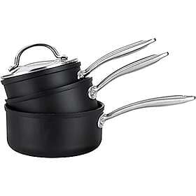 Prestige Scratch Guard Saucepan Set 3 pcs