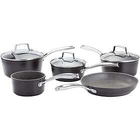 Stellar Rocktanium Saucepan Set 5 pcs