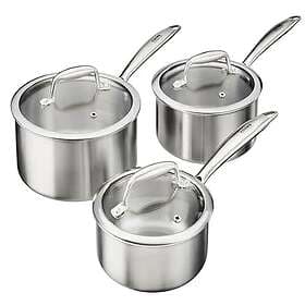 Cooks Professional K736 Saucepan Set 3 pcs