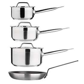 Nisbets SA689 Cook Like A Pro Cookware Set 4 pcs