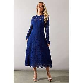 Wallis Lace Fit And Flare Midi Dress