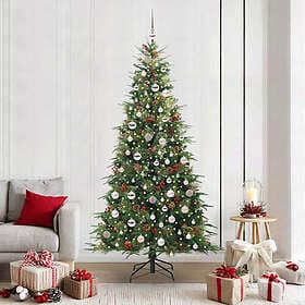 vidaXL Green Hinged 210cm 300 LEDs 3397434
