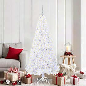 vidaXL White 180cm 300 LEDs 3426770