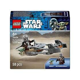 LEGO Star Wars 75436 The Mandalorian and Grogu's Speeder Bike
