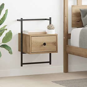vidaXL Nightstand Artisan Oak 35x30x51cm Constructed Wood 882165