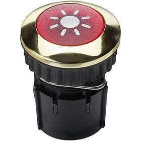 Grothe Doorbell Button 63042 Gold