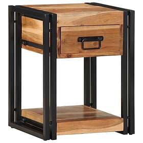 vidaXL 4016693 Nightstand With Drawer 40x35x50cm