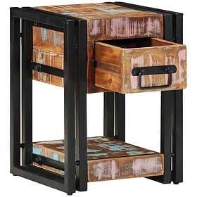 vidaXL 4016708 Nightstand With Drawer 30x30x40cm