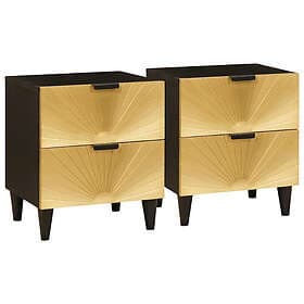 vidaXL 4017827 Nightstand With Drawer 40x33.5x46cm