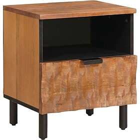 vidaXL 4017906 Nightstand With Drawer 40x33x46cm