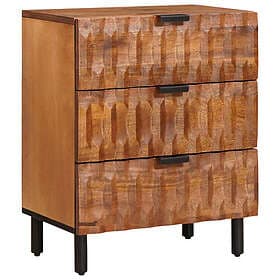 vidaXL 4017909 Nightstand With Drawer 50x33x60cm