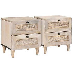 vidaXL 4018115 Nightstand 40x33x46cm