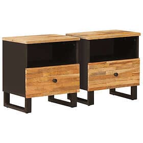vidaXL 4018303 Nightstand With Drawer 40 x 33 x 46 cm