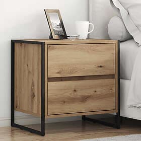vidaXL 886689 Bedside Table 50 x 39,5 x 50 cm