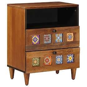 vidaXL Nightstand With Storage 50x33x60cm