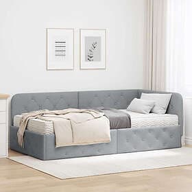 vidaXL Sängram 3394037 90x190cm