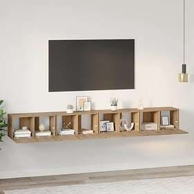 vidaXL 3393572 TV Bench Set 60x30x30cm